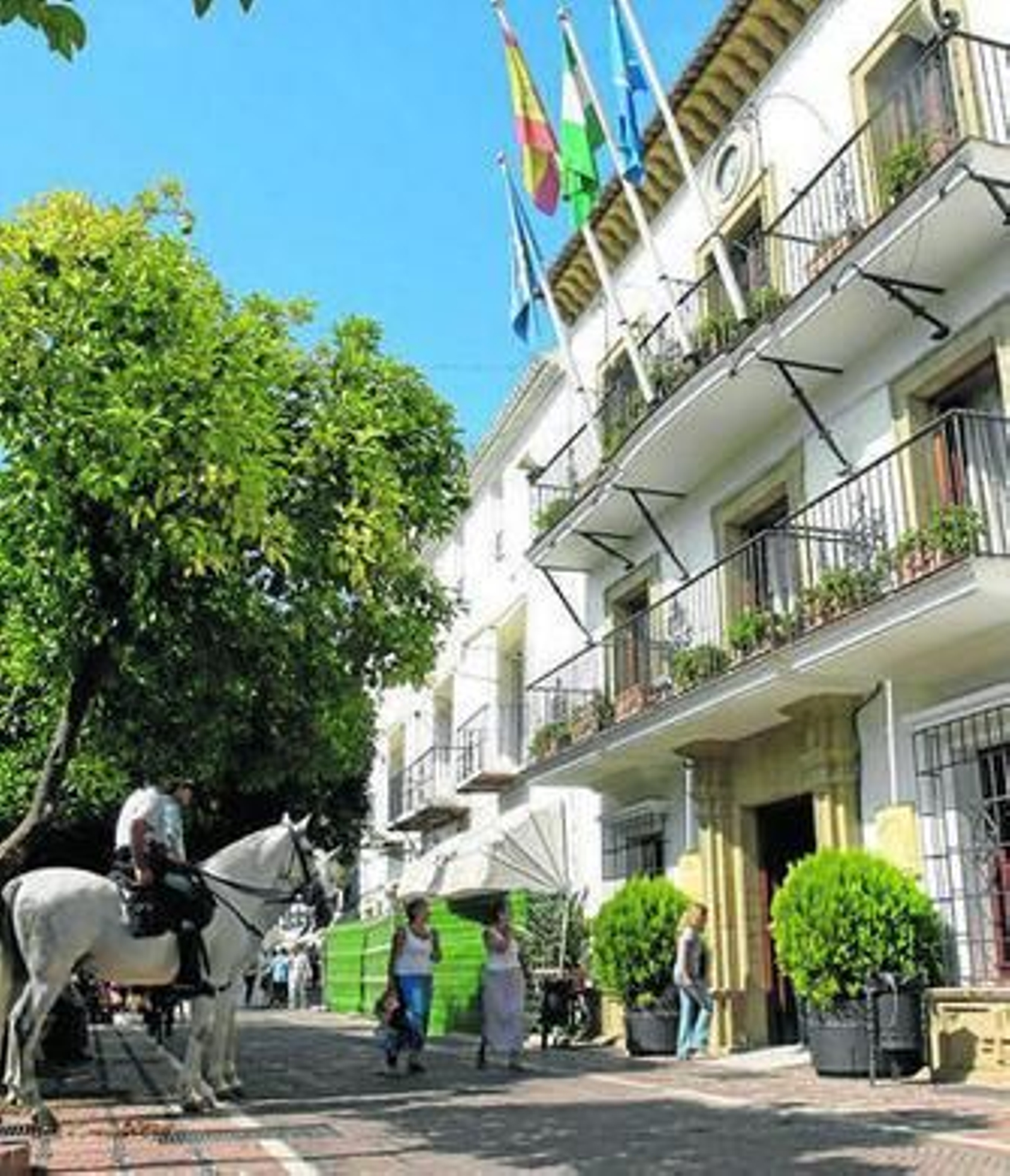 Fachada del Ayuntamiento en una imagen de archivo.
