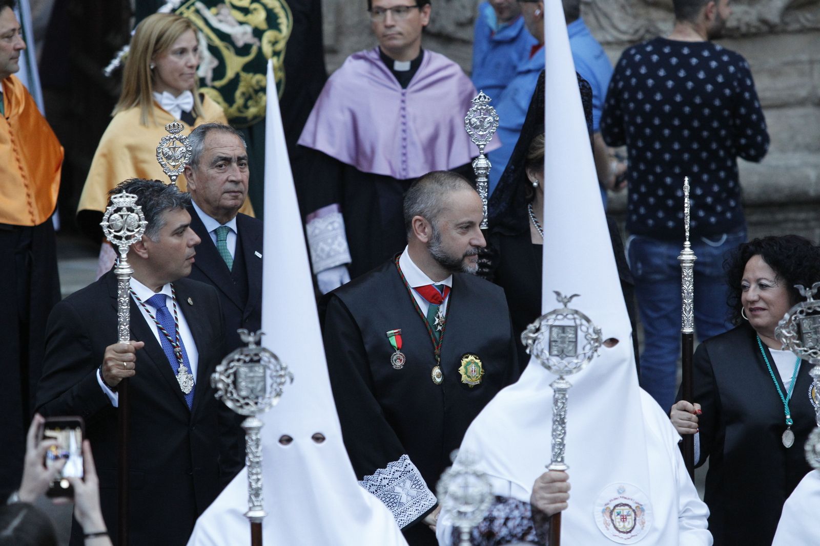 Imágenes de la Procesión de Estudiantes. Semana Santa Almería 2019