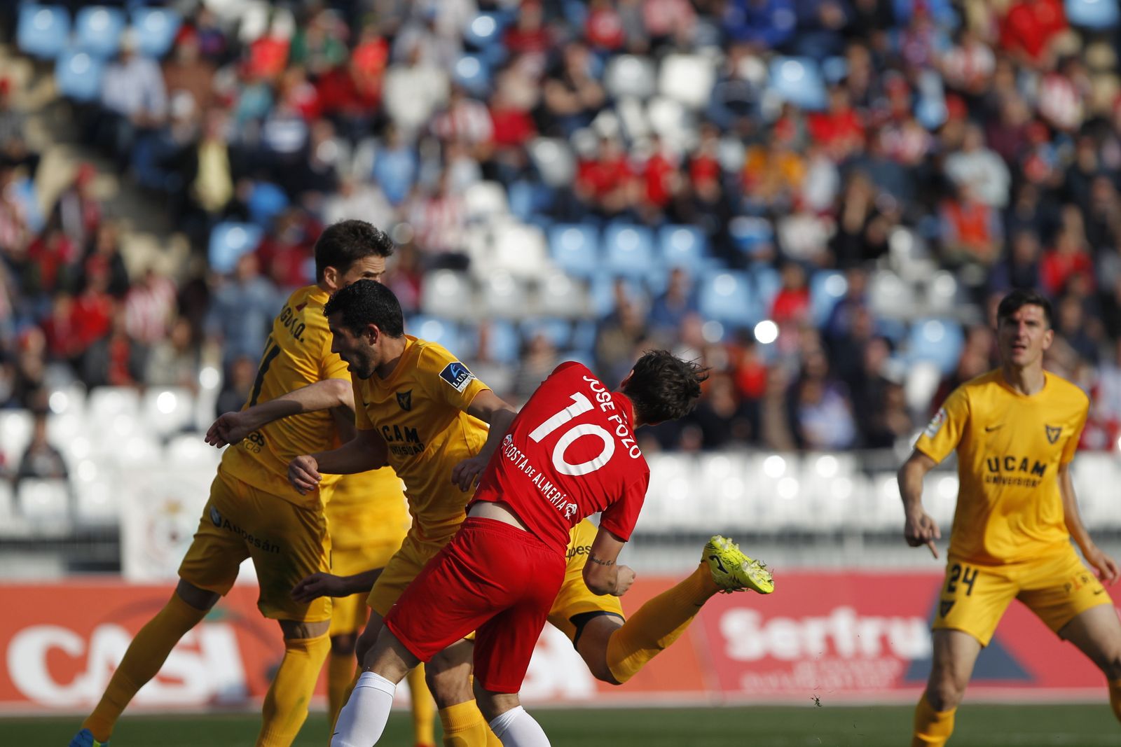 El Almería-UCAM Murcia, en imágenes