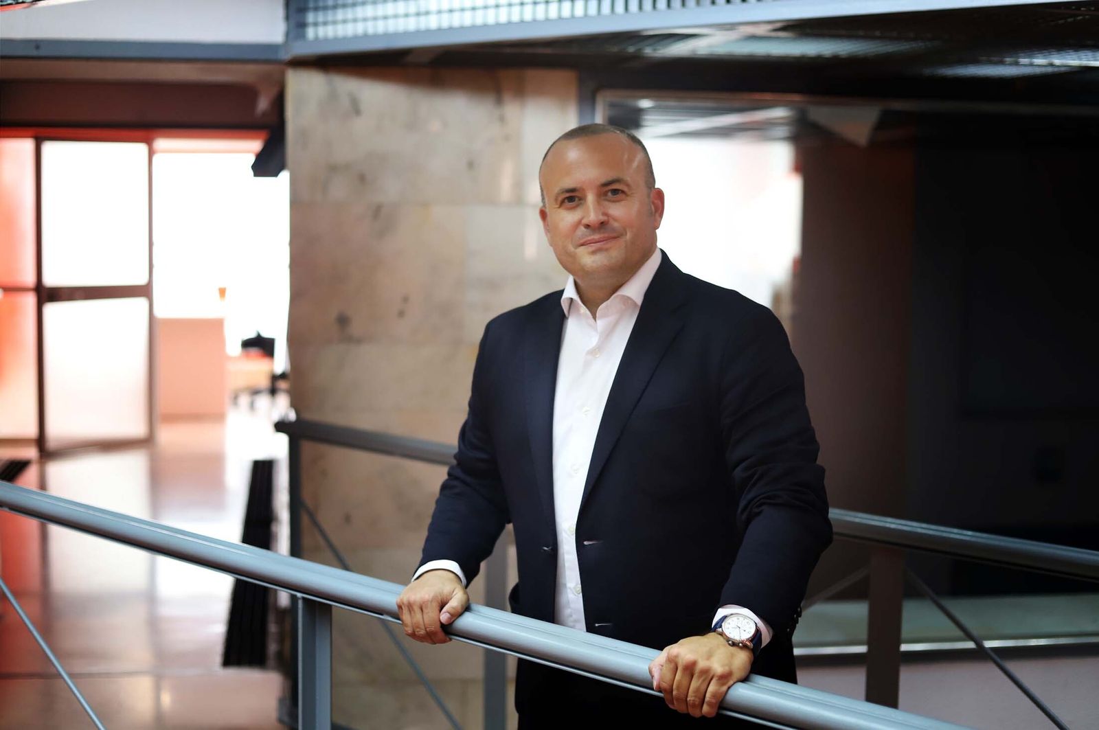 El portavoz de la Plataforma en Defensa de los Regadíos del Condado de Huelva, Julio Díaz.