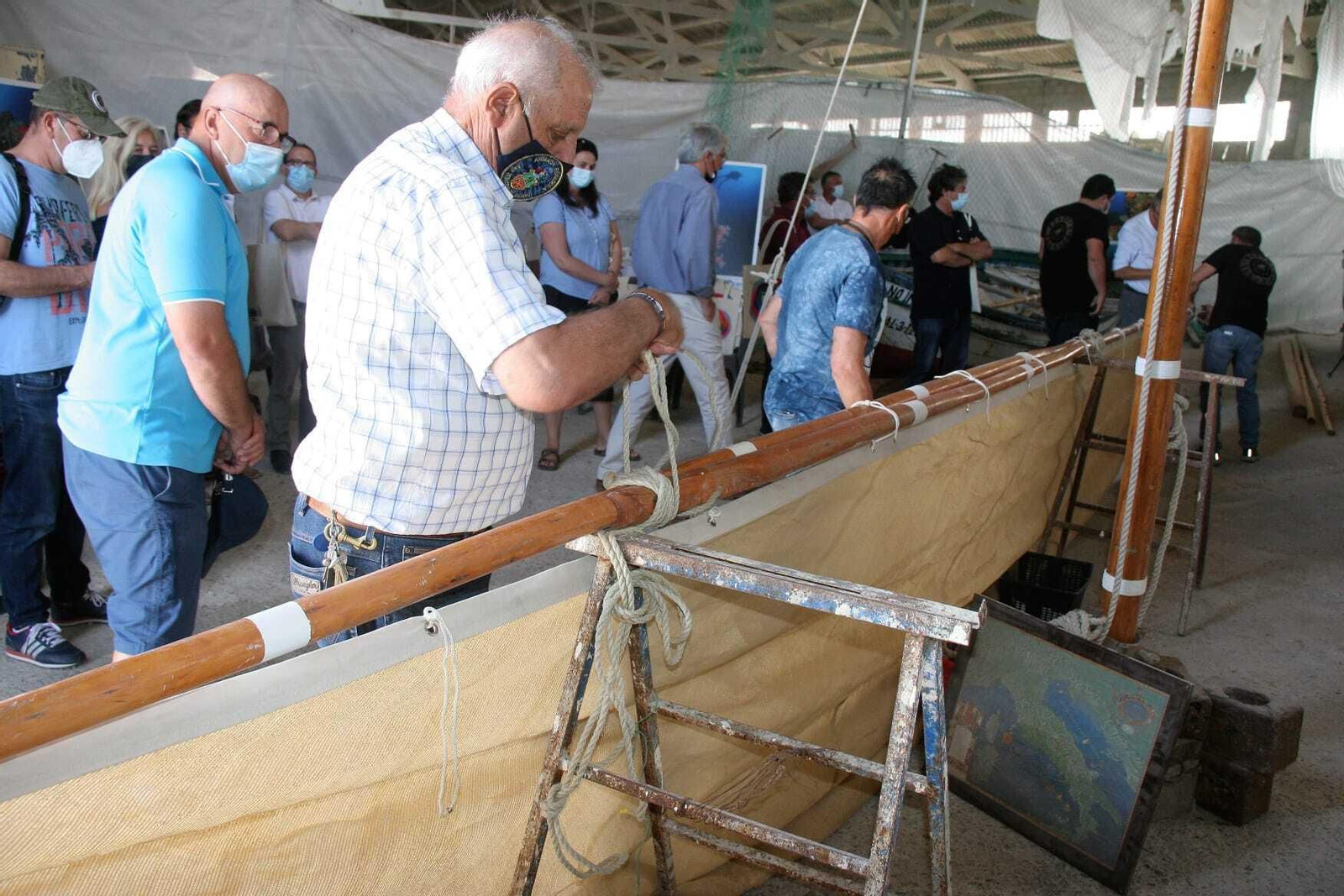 Otro momento del encuentro marinero en El Puerto de Santa María.
