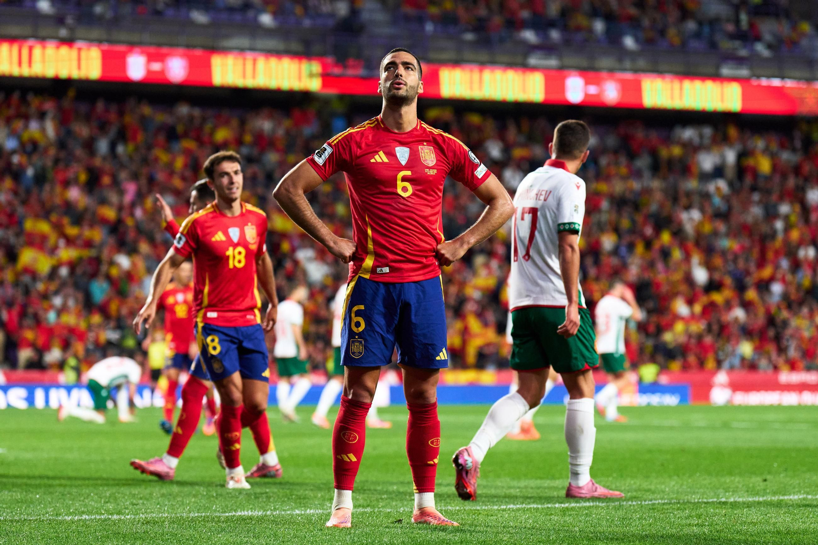 Las mejores fotos del España-Bulgaria