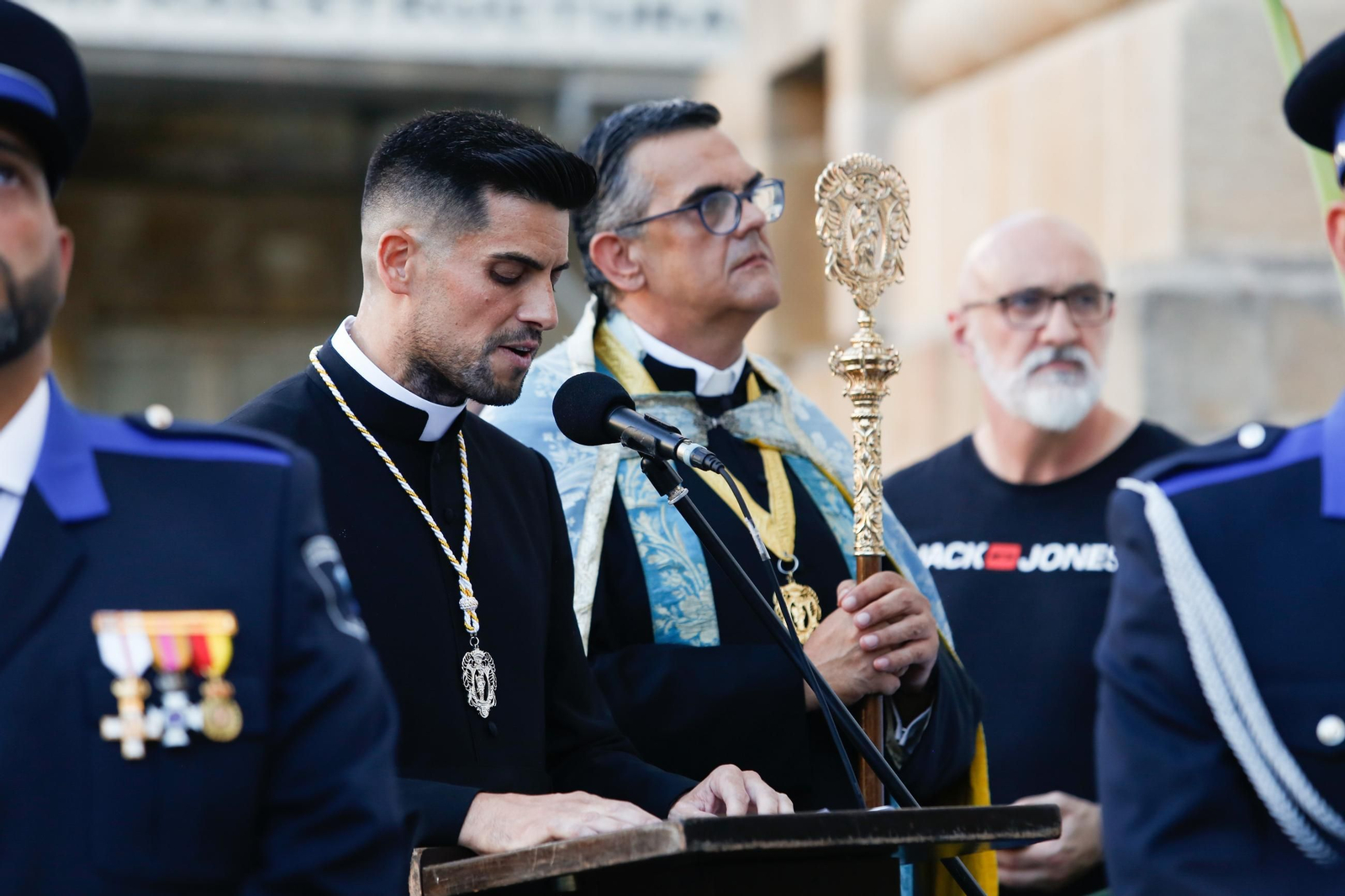 Procesión de la Virgen de la Palma, en imágenes