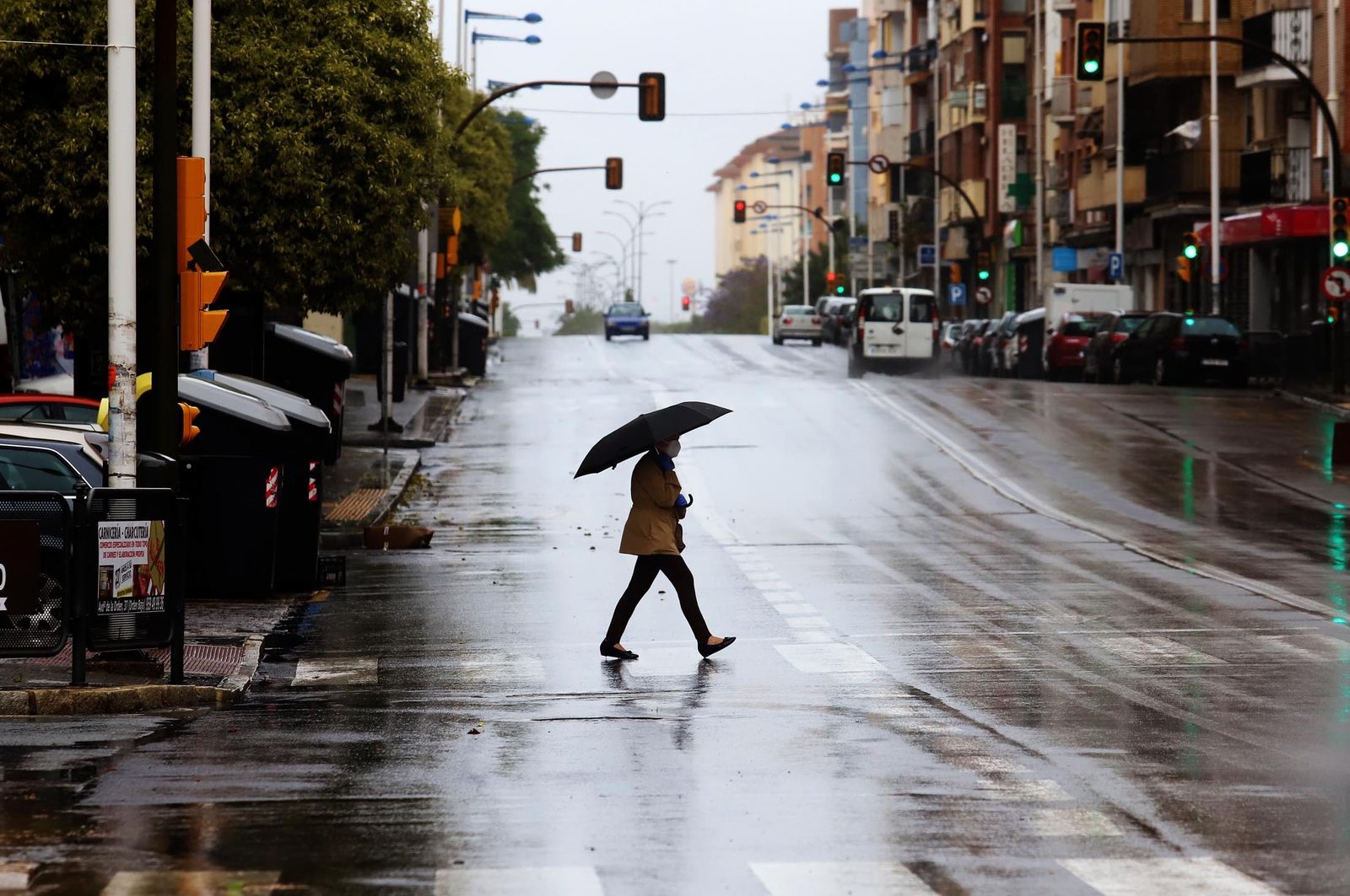 Tarde de lluvia en imágenes