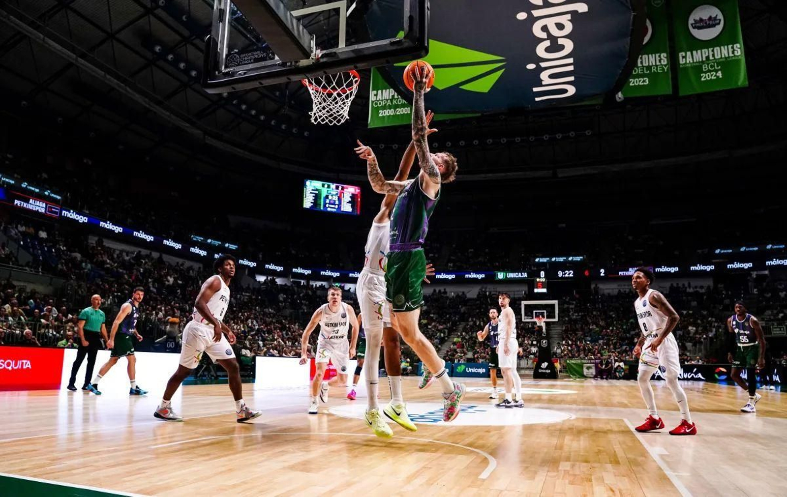 Las fotos del Unicaja-Aliaga Petkimspor de BCL