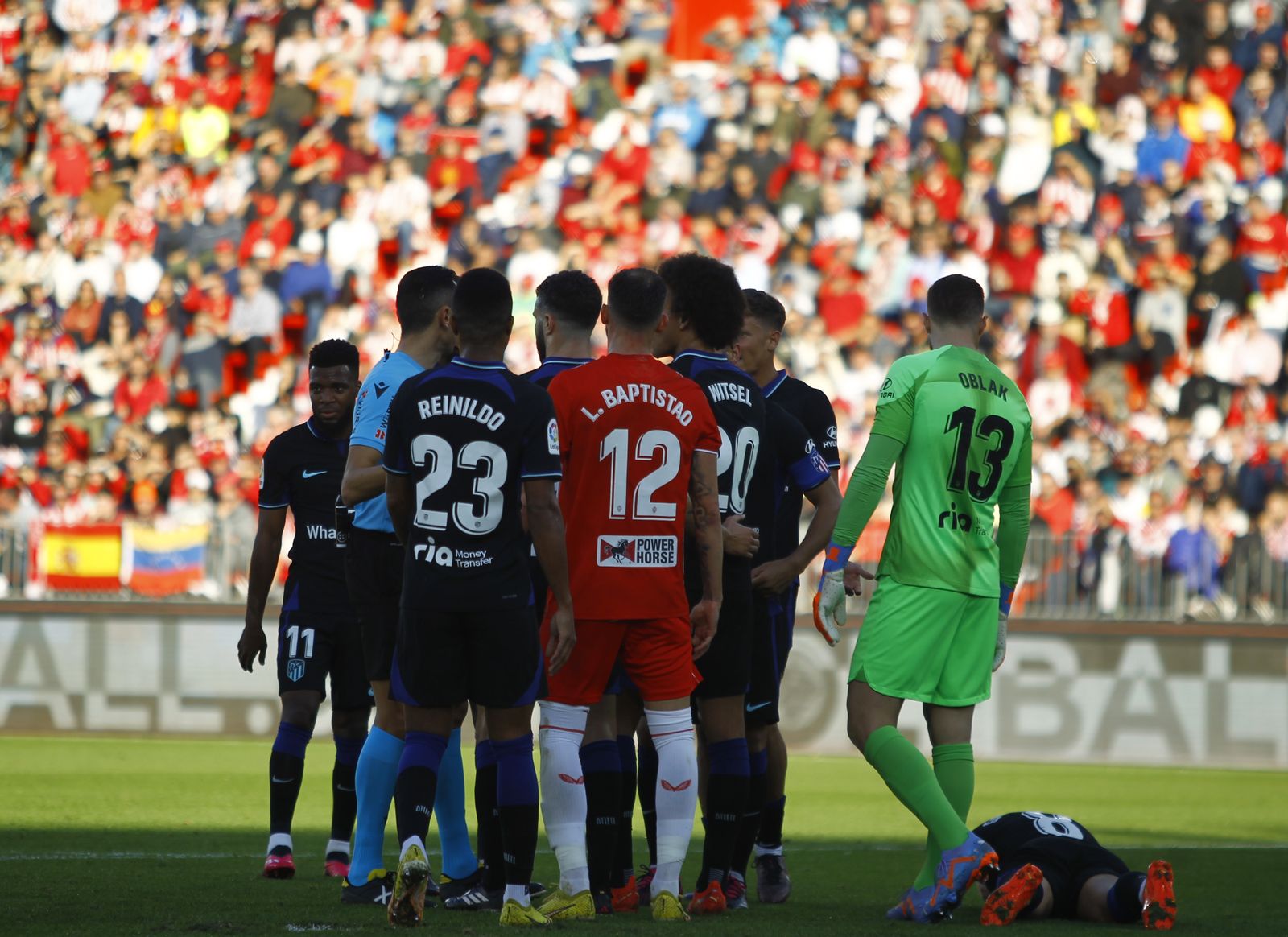 Imágenes del partido U.D. Almería-Atlético de Madrid