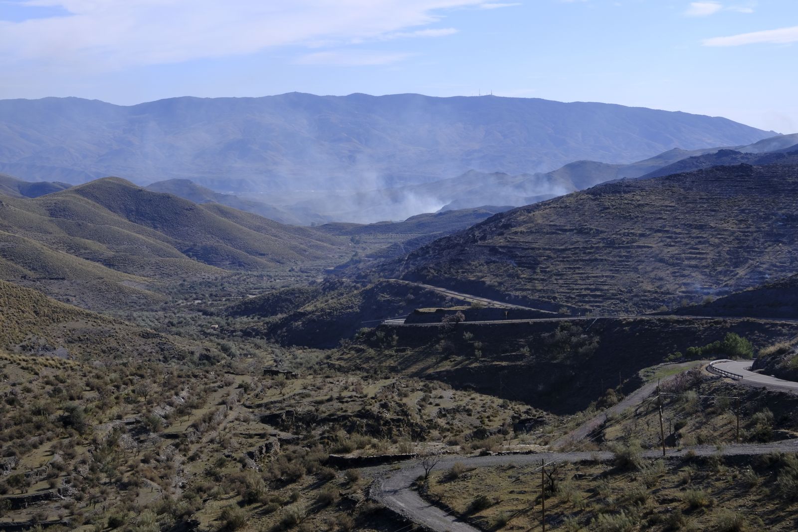 Fotogalería incendio en Castro de Filabres. Almería