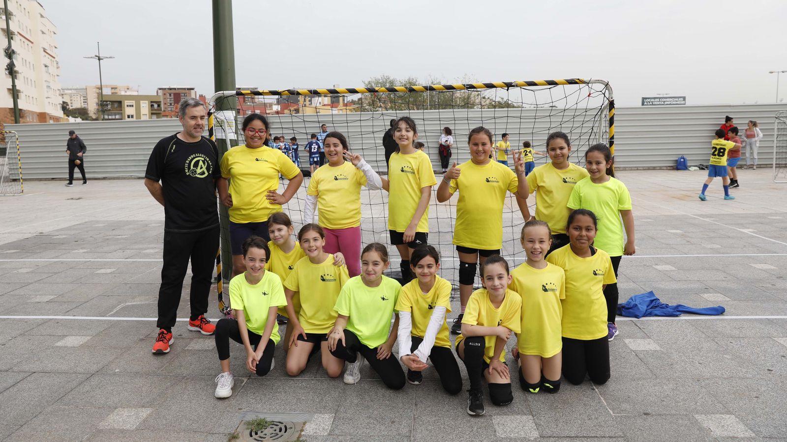 Las fotos de la jornada de balonmano calle