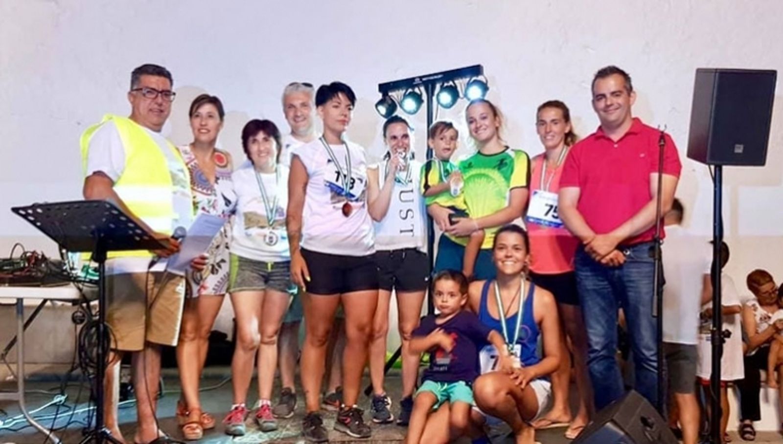 Carrera solidaria de Huebro