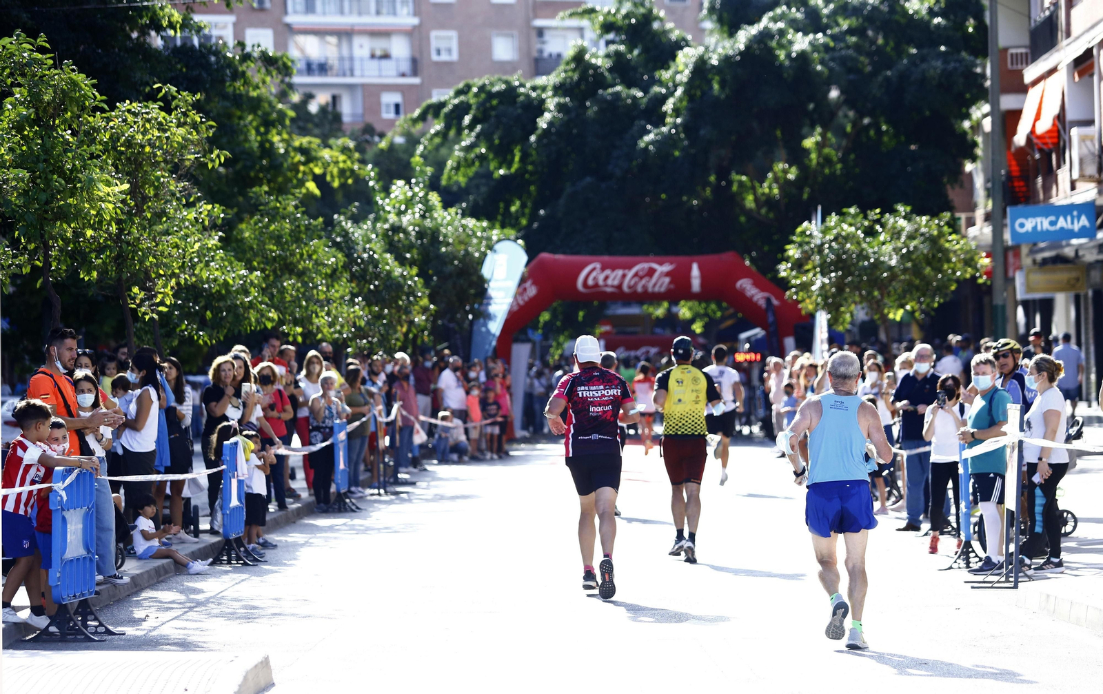 Las fotos de la primera carrera urbana en Málaga tras la pandemia Las fotos de la primera carrera urbana en Málaga tras la pandemia