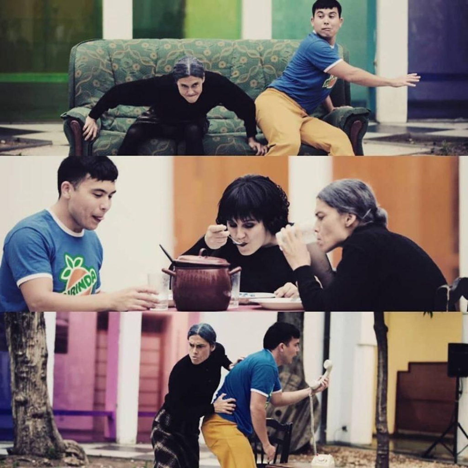 Varias escenas del espectáculo ¡Anda no ni na!