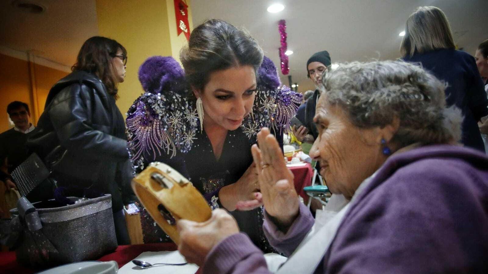 La Estrella de Oriente no dudó en repartir cariño entre los residentes de Matías Calvo