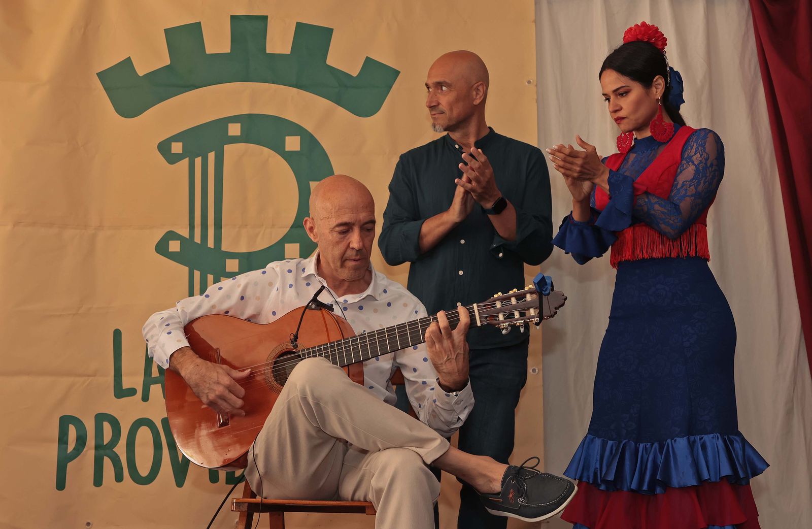 Imágenes de la recepción en la caseta La Providencia en la Feria Real de Algeciras