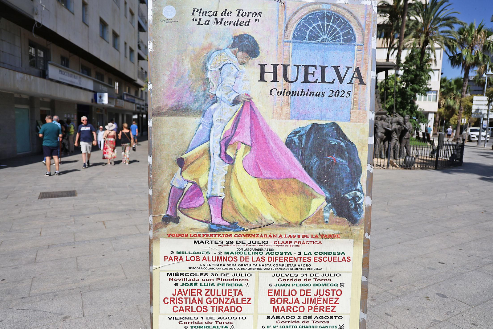 El Punto, lugar de paso y encuentro de la ciudad de Huelva