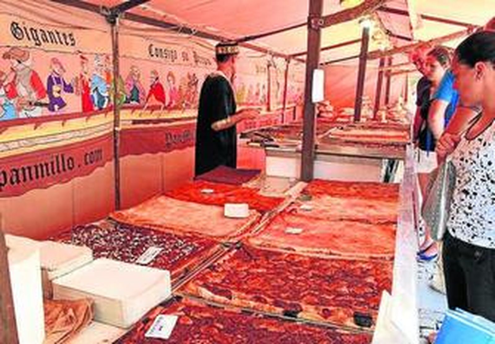 Imagen de uno de los puestos del Mercado Andalusí.