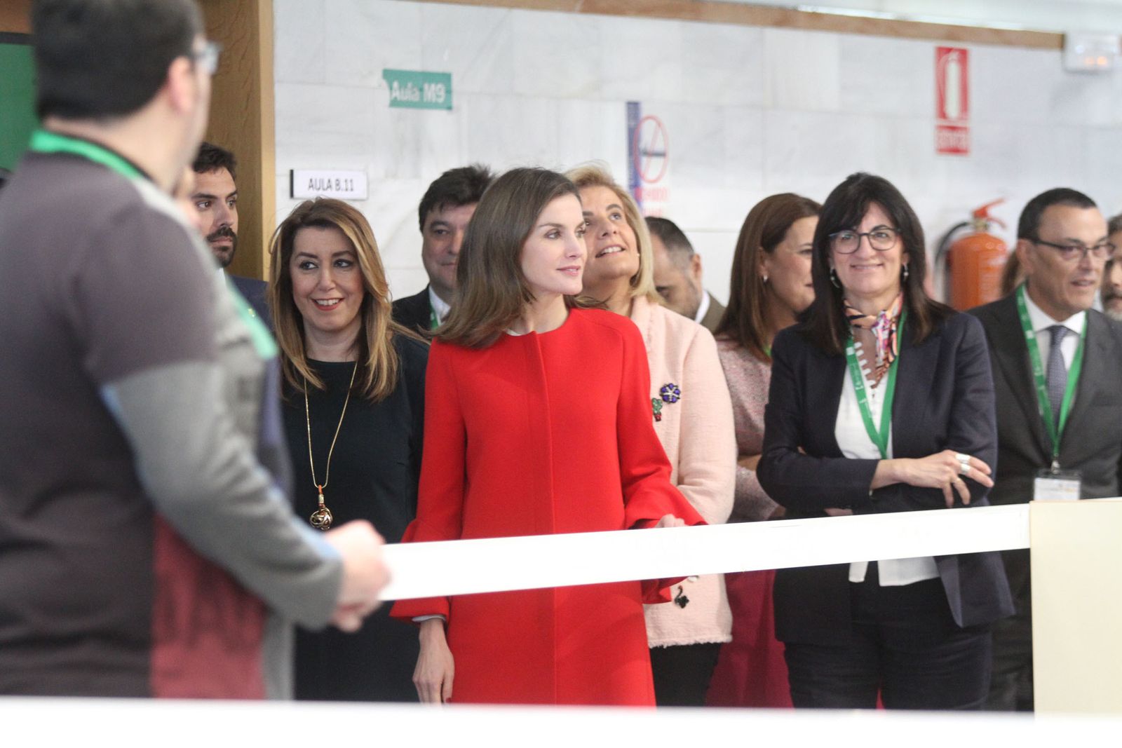 Imágenes de la visita de la reina Letizia a Huelva