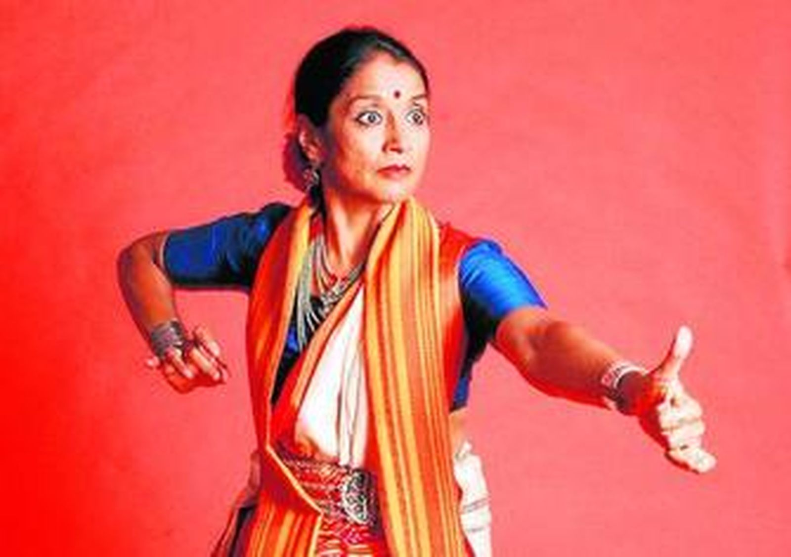 La bailarina, actriz y antropóloga Rajika Puri.