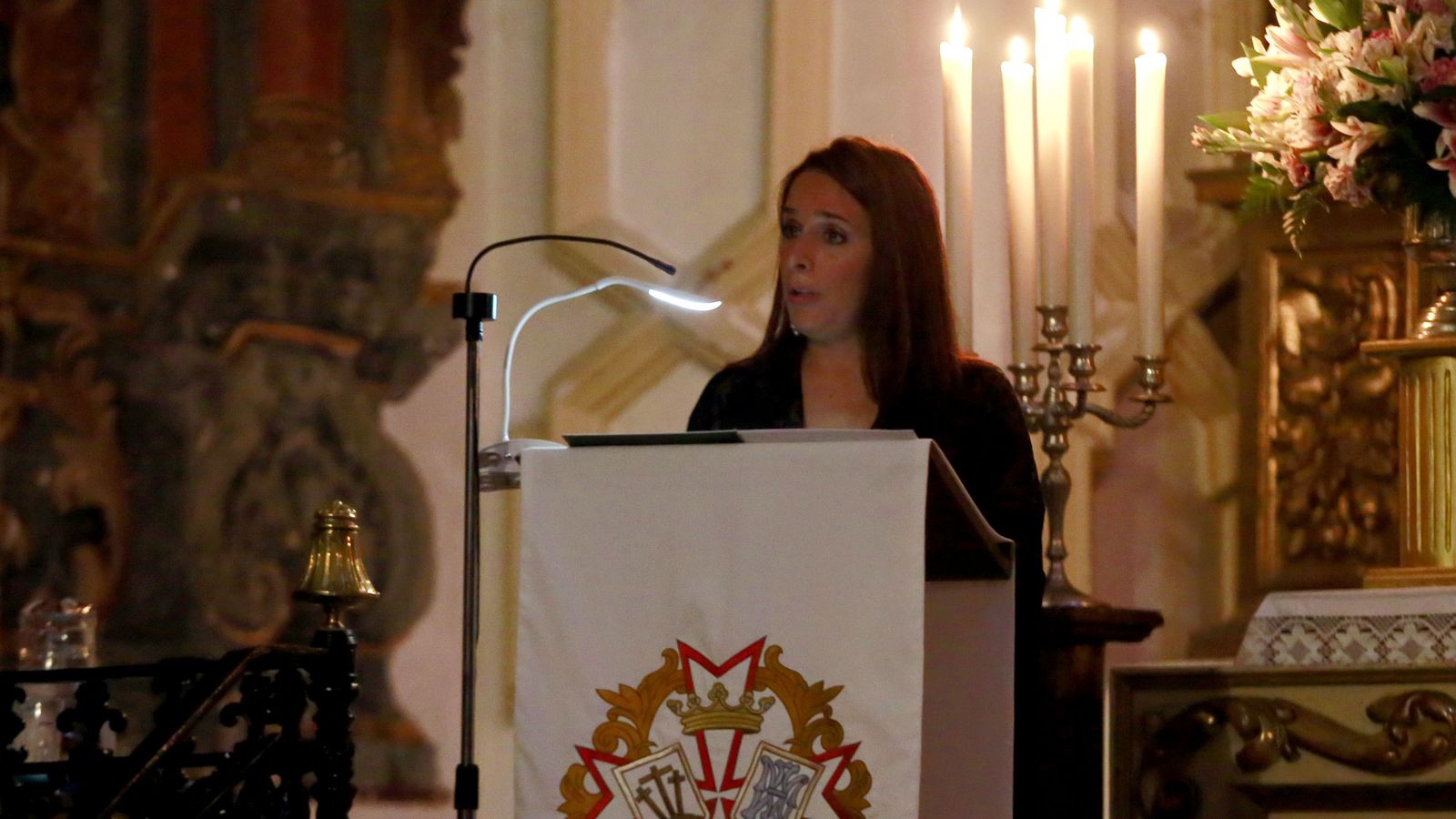 Patricia Noelia Moreno, en un momento de su intervención.