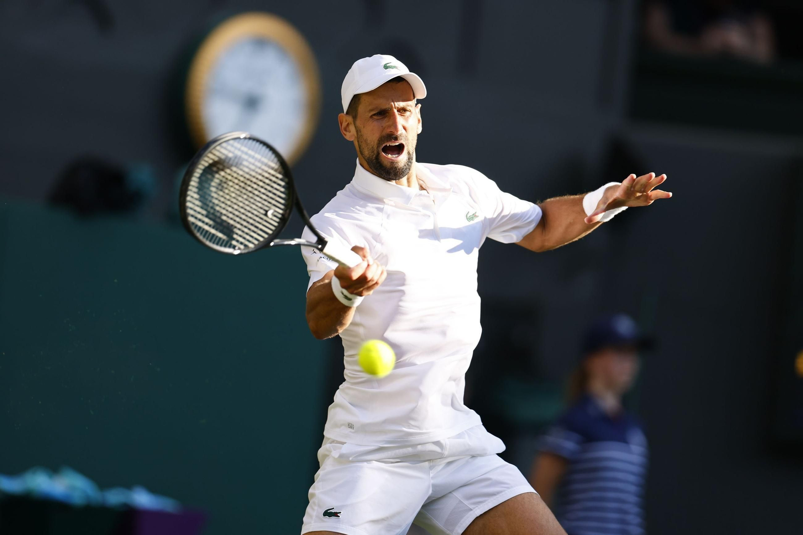 Las fotos de Wimbledon con las clasificaciones de Djokovic y Sinner
