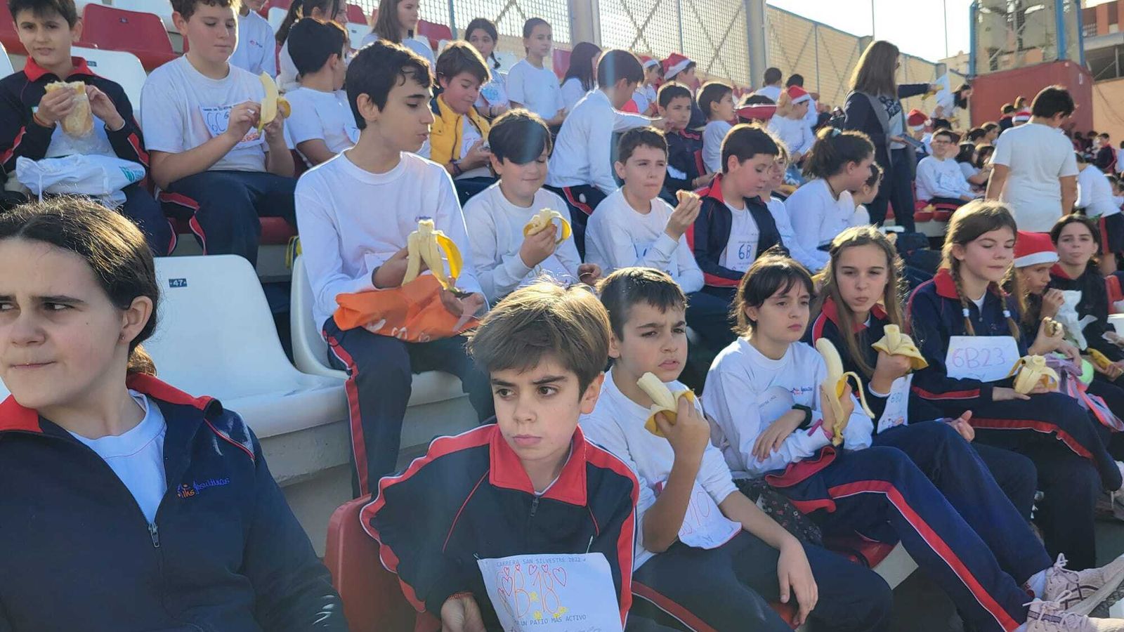 Alumnos de sexto de Educación Primaria