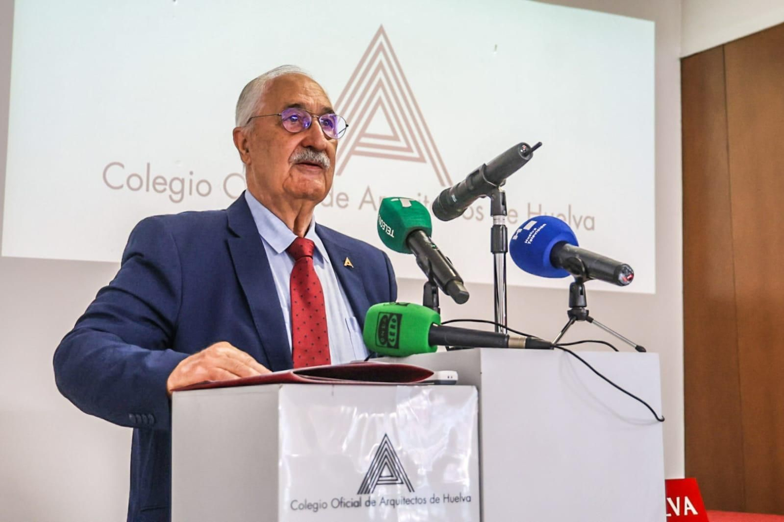 El decano del Colegio Oficial de Arquitectos, Francisco Rodríguez-Pantoja.