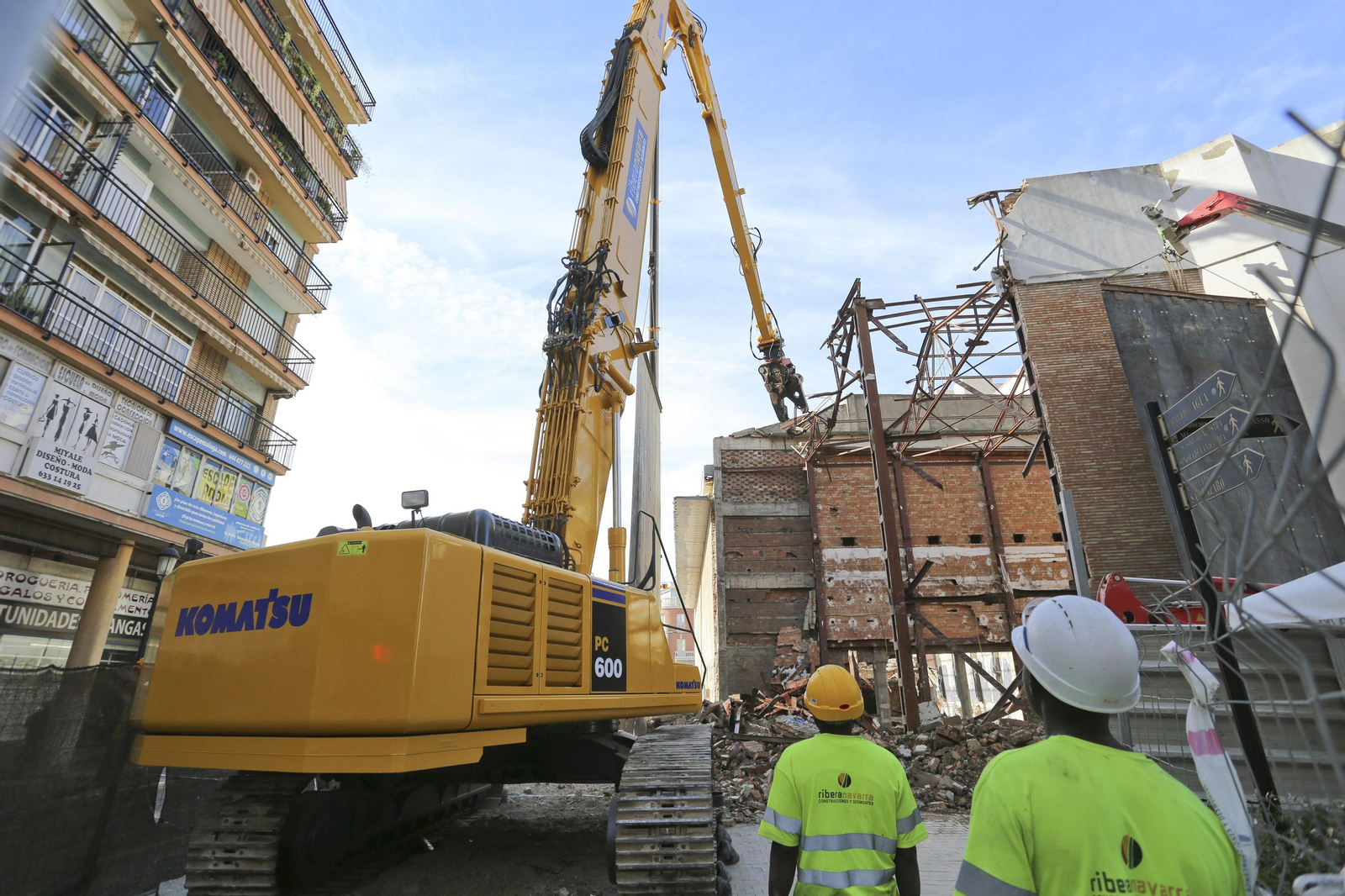 Las fotos del derribo del Astoria