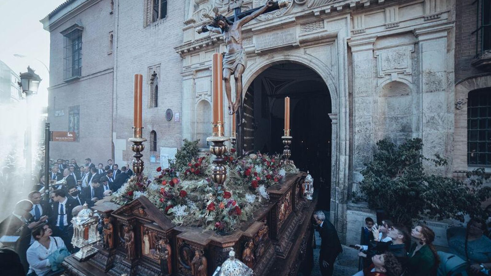 El Cristo de Burgos portaba antiguamente pelo natural