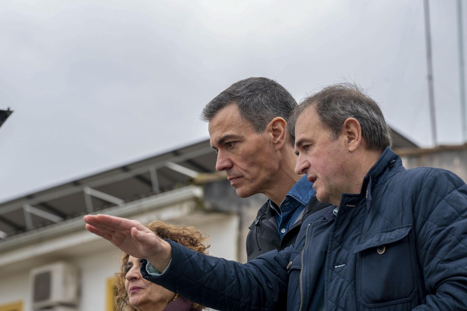 Pedro Sánchez visita Villanueva de la Reina, Jaén.
