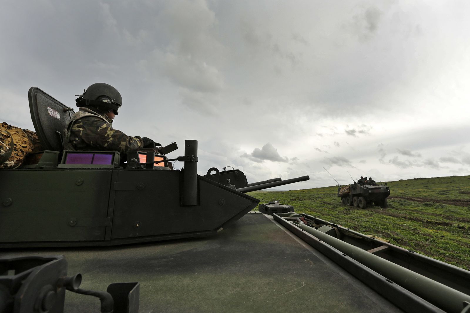 Maniobras Gruflex 61 de la Armada en el Retín