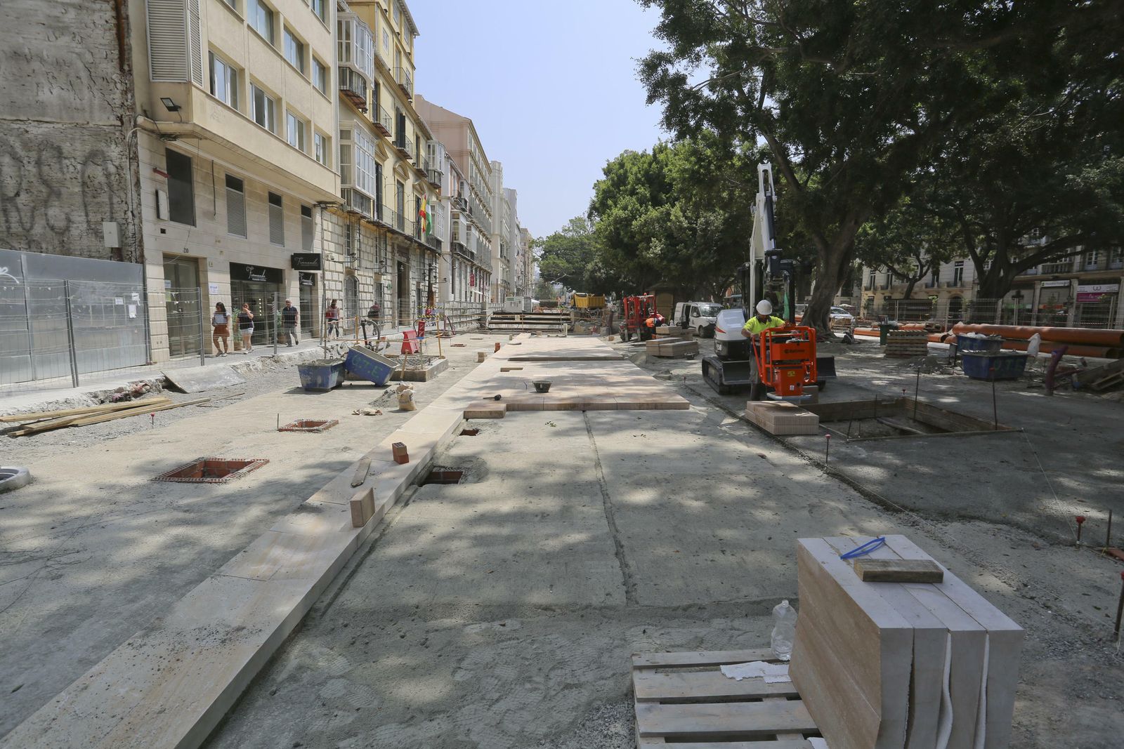 Las fotos de la reurbanización de la Alameda de Málaga