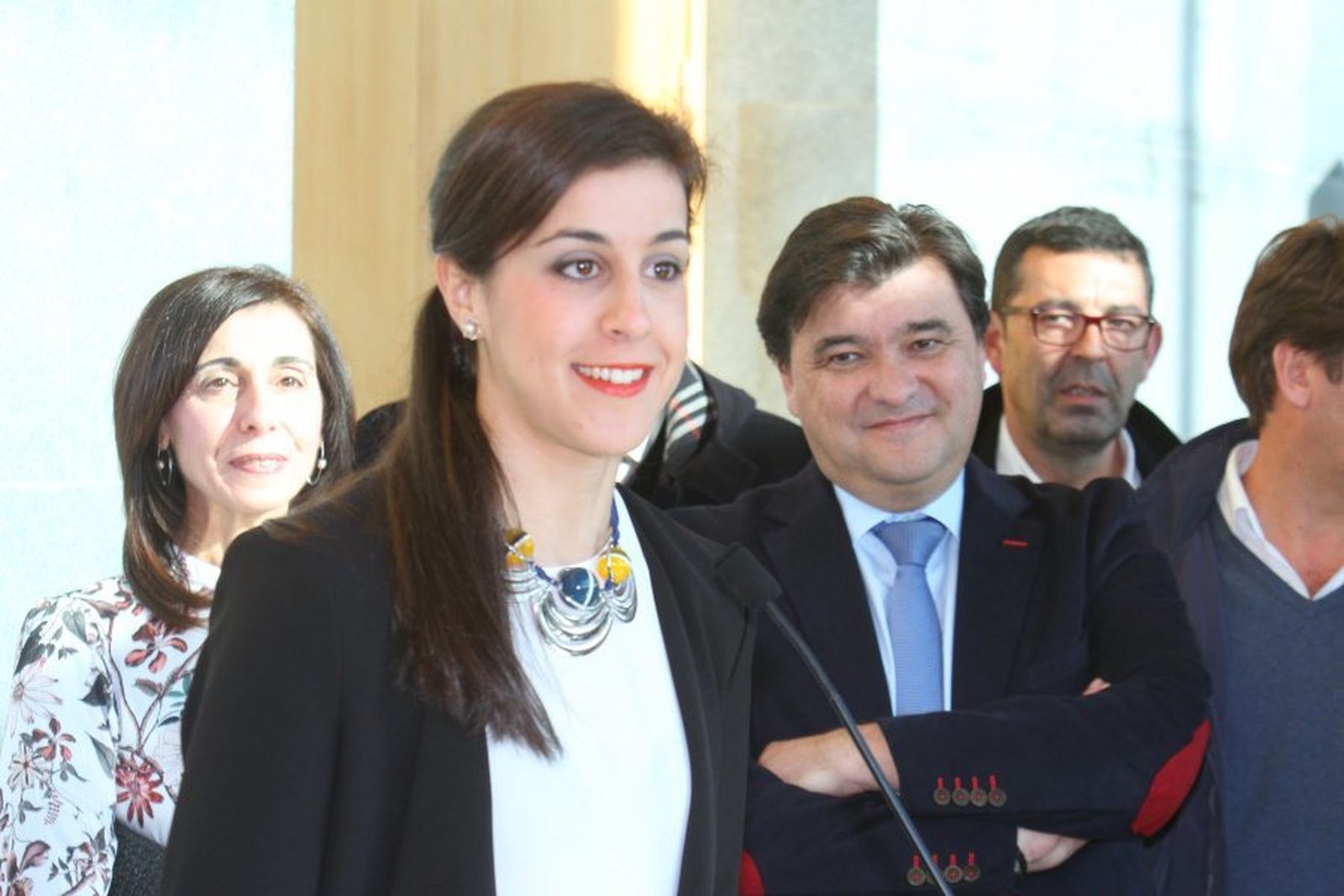 Inaugurado el nuevo nombre del Palacio de Deportes Carolina Marín