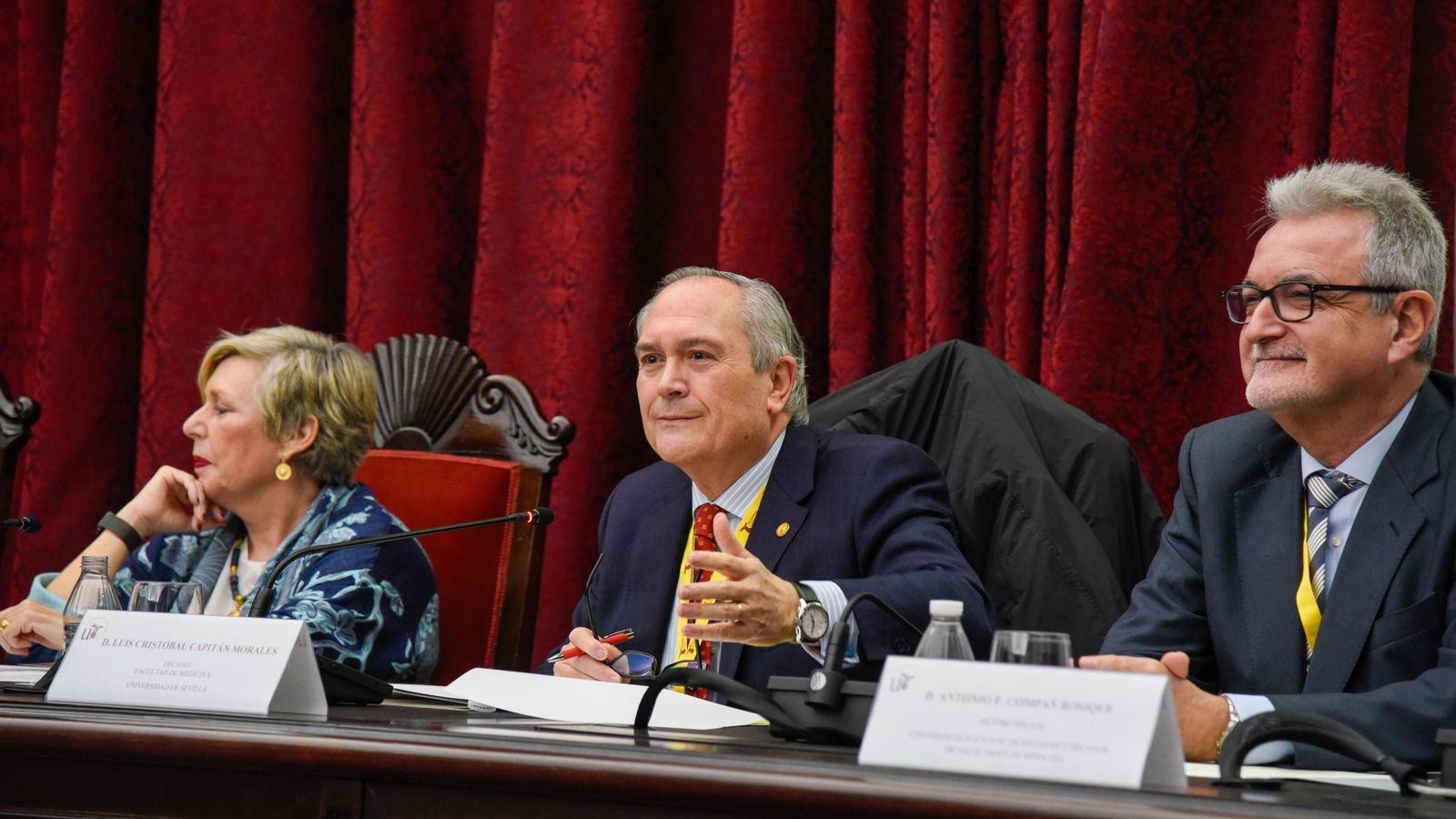 El decano de la Facultad de Medicina de la Universidad de Sevilla, Luis Capitán.
