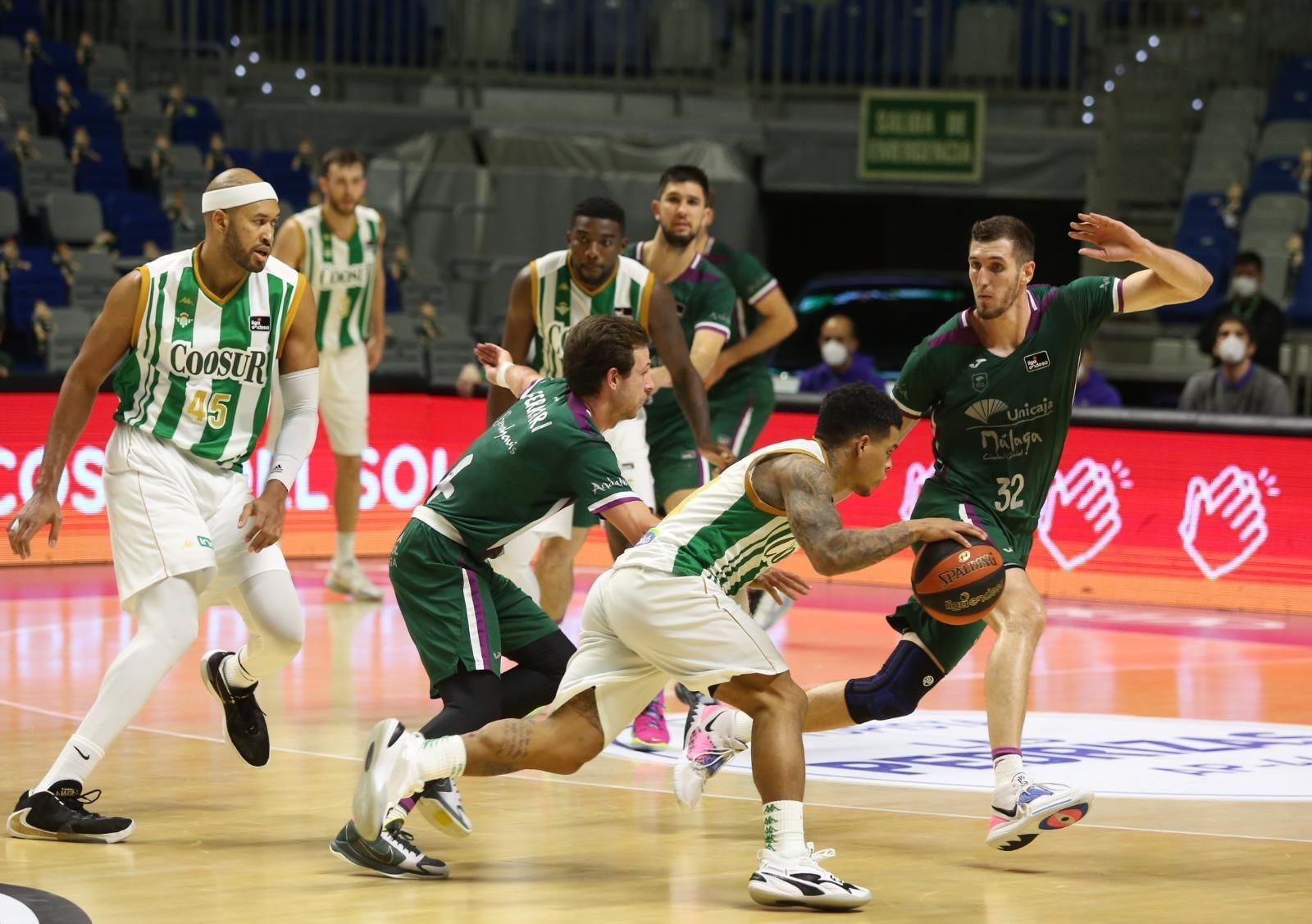 Galería de fotos del Unicaja-Real Betis.