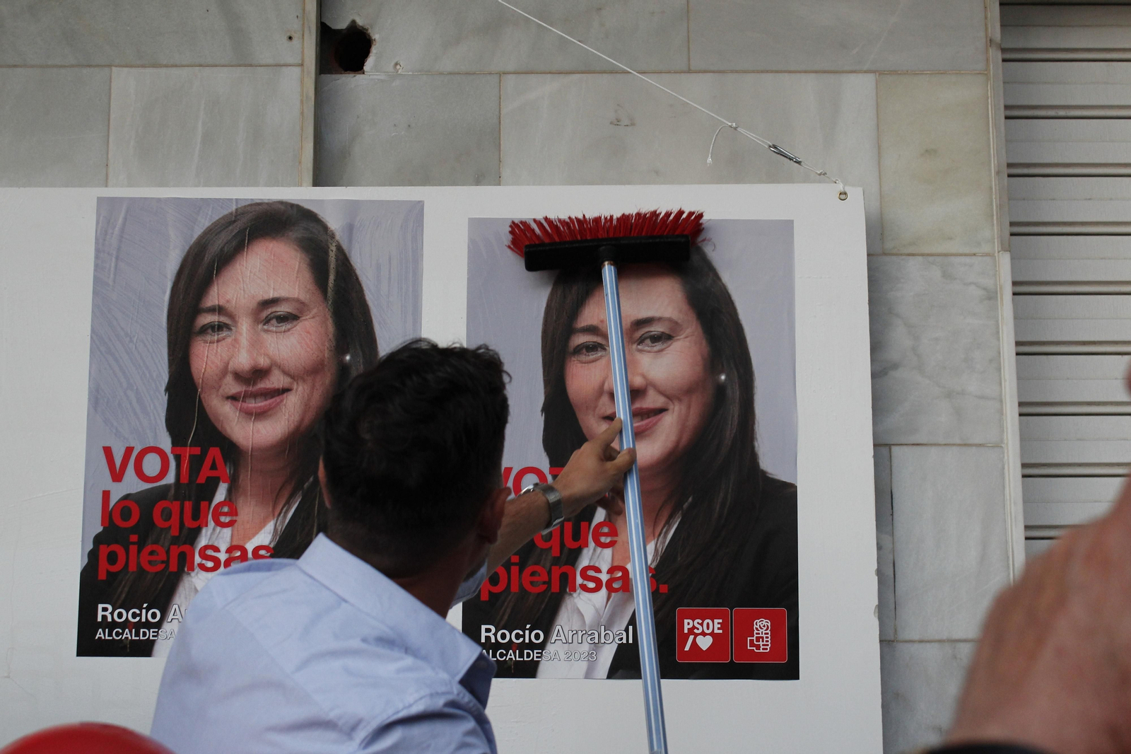 Fotos del inicio de campaña electoral en Algeciras