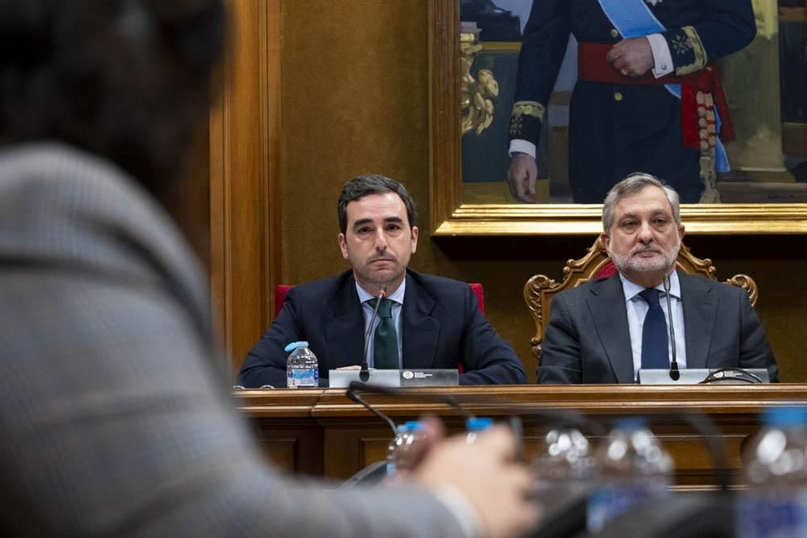 Las imágenes del primer pleno en Diputación sin Javier Aureliano García
