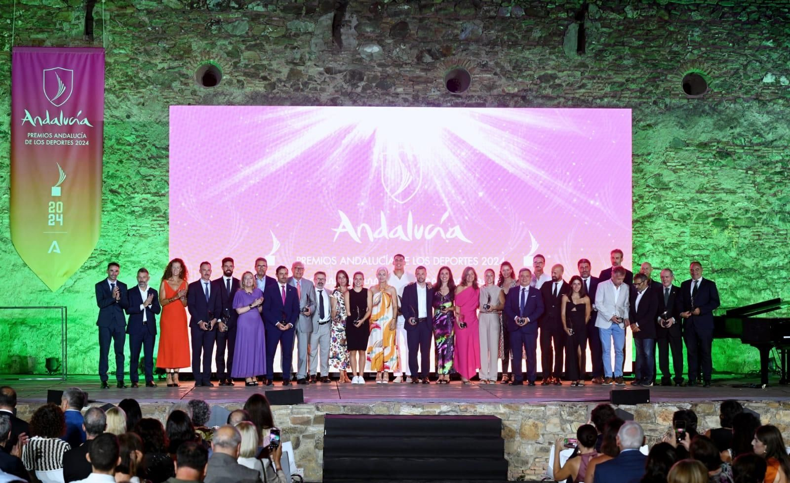 Gibralfaro coronó a los mejores deportistas andaluces de 2024