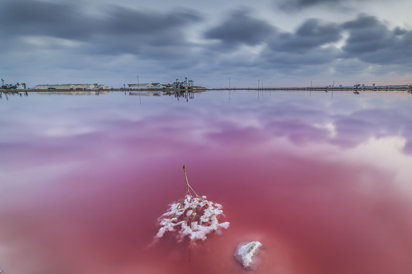 Ana María García Soriano participó con su foto ‘La mar de sal’, San Pedro del Pinatar, (Murcia).