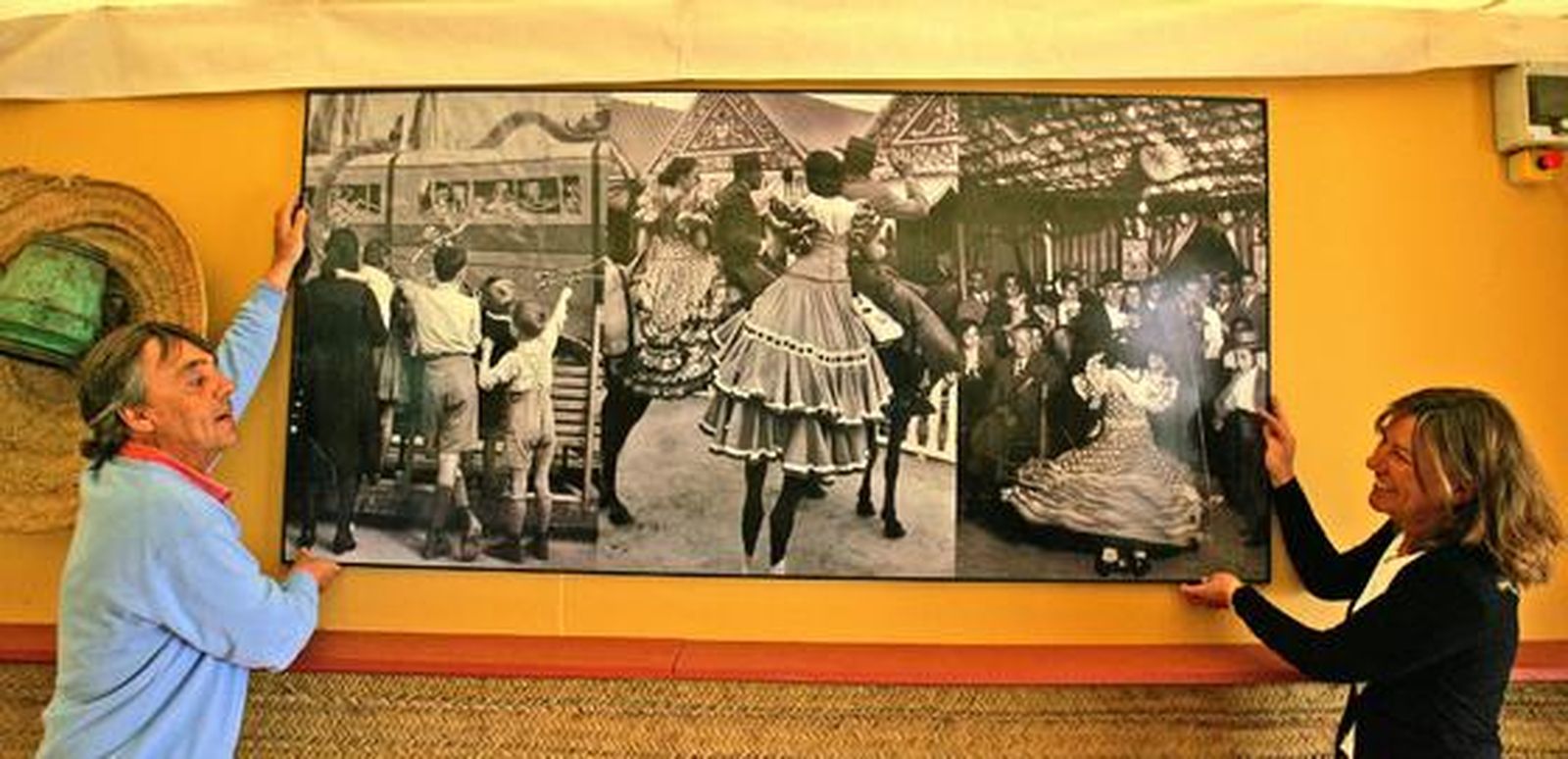 Ambiente previo al comienzo de la Feria en el real

Foto: Pascual