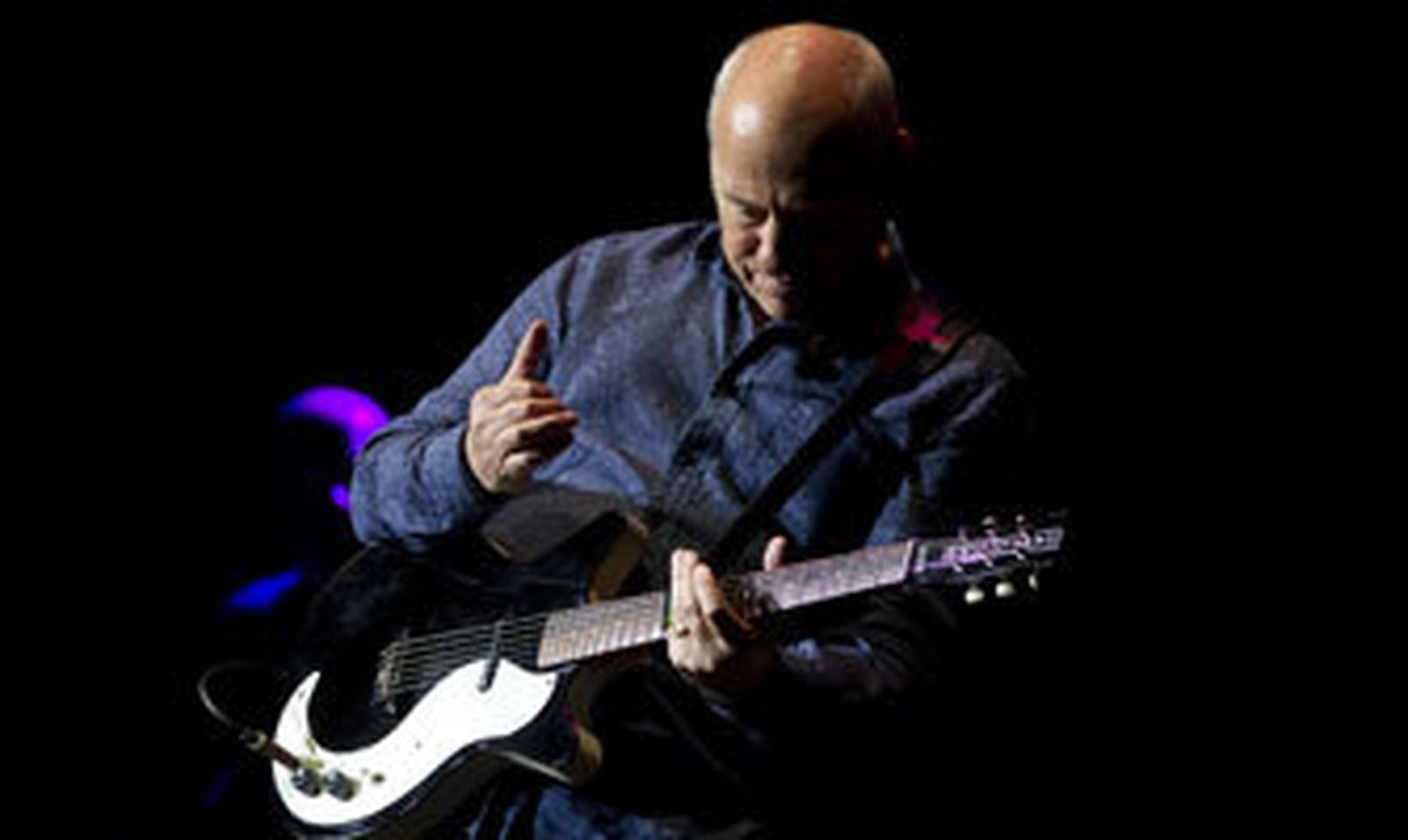 Mark Knopfler llega hoy a la Cartuja en su primera visita a Sevilla