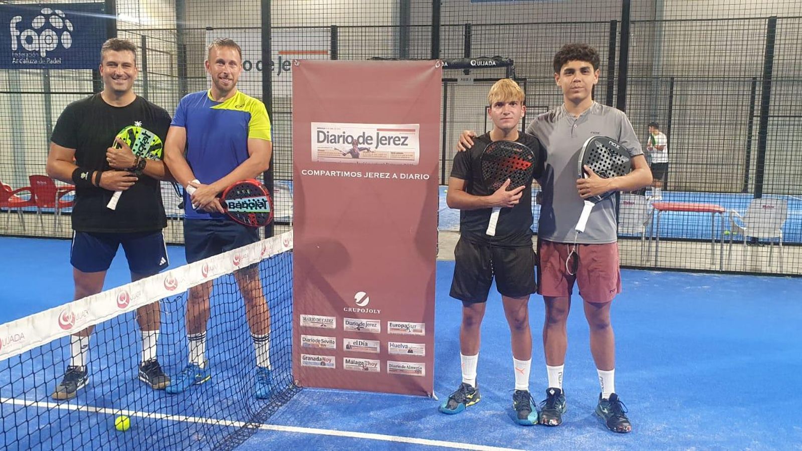 Óscar Guerrero y Jaime Araque disputan la final de la Segunda Absoluta Grupo A.