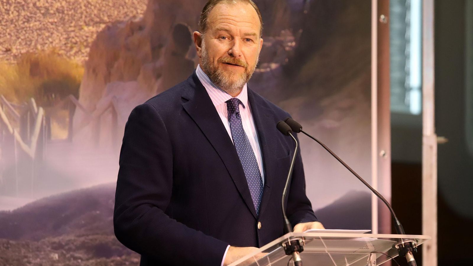 El presidente de la FOE, José Luis García-Palacios.