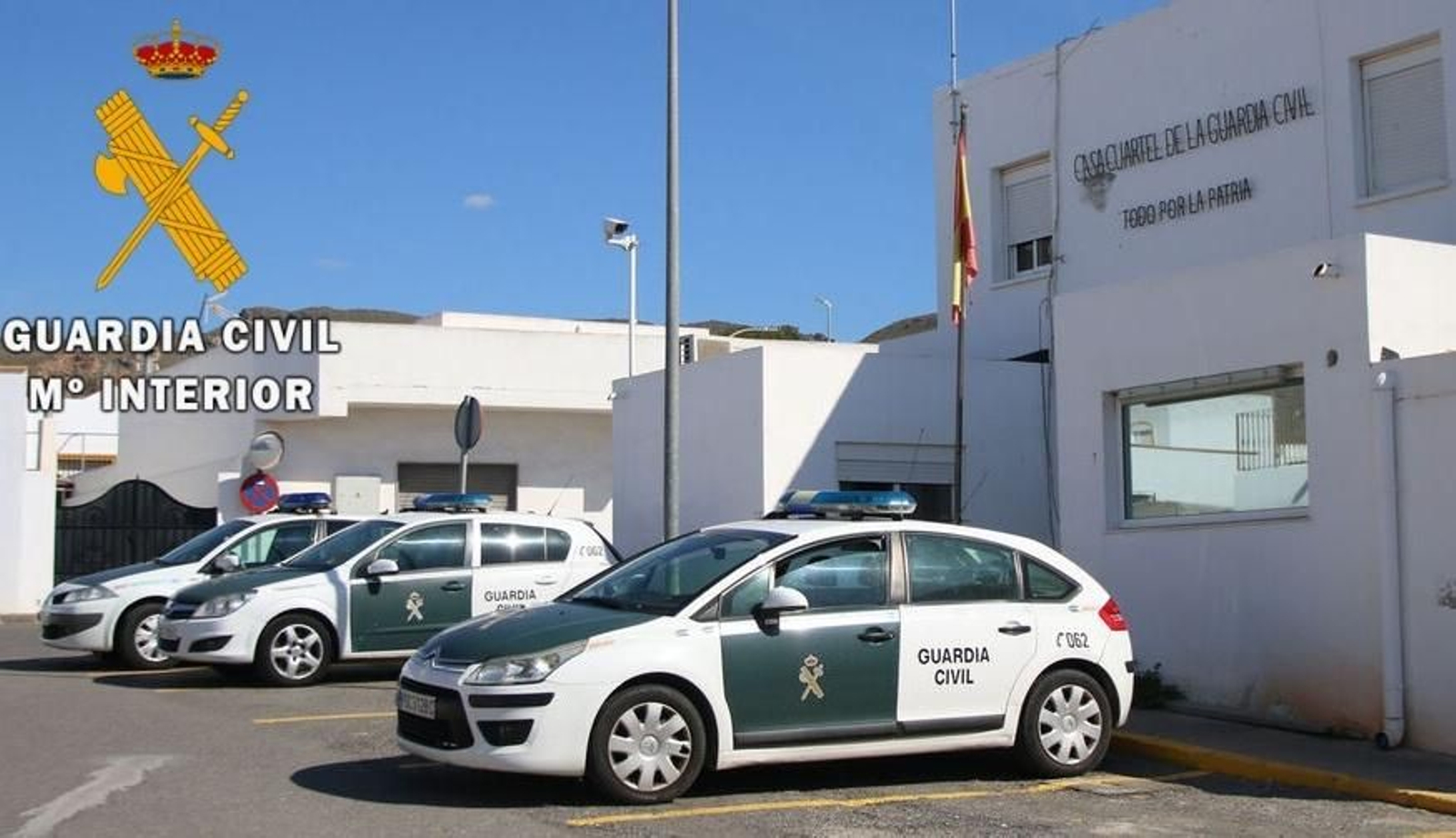 La Guardia Civil sorprende y detiene in fraganti a un joven que trató de robar la misma noche en varias viviendas de Nijar