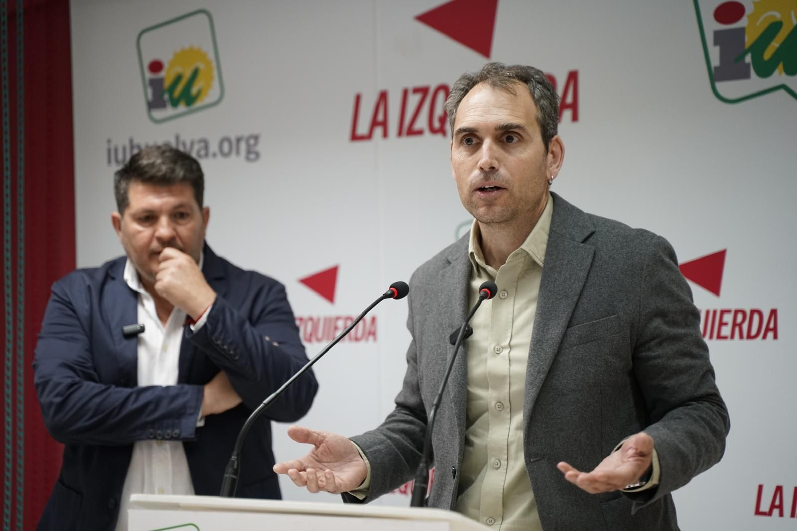 Marcos Toti y Toni Valero, en rueda de prensa.