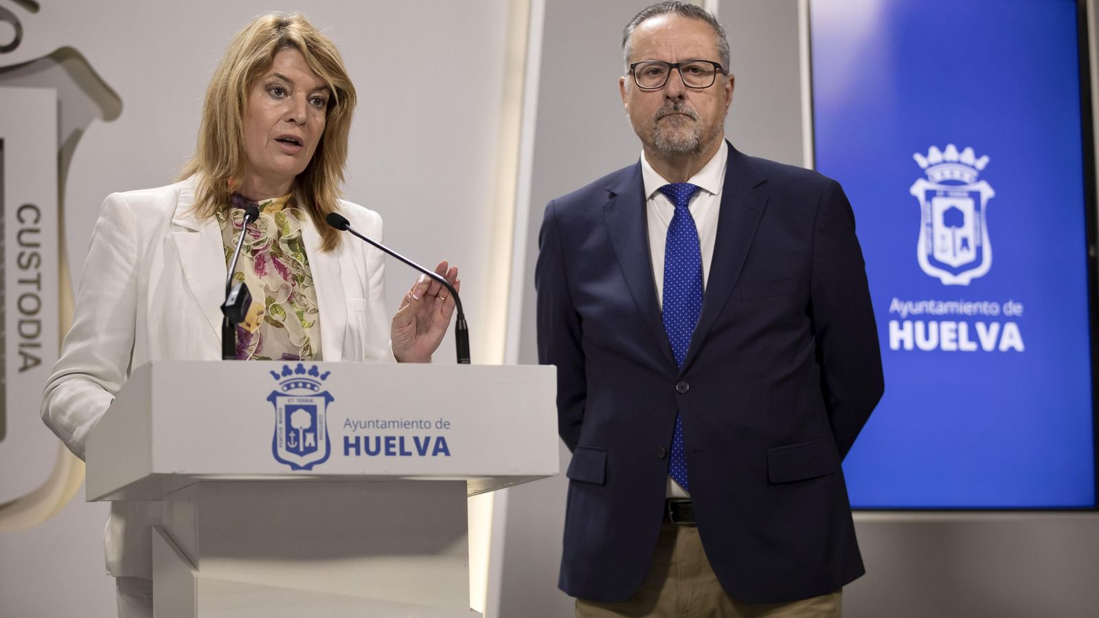 Pilar Miranda y José Manuel Moreno.