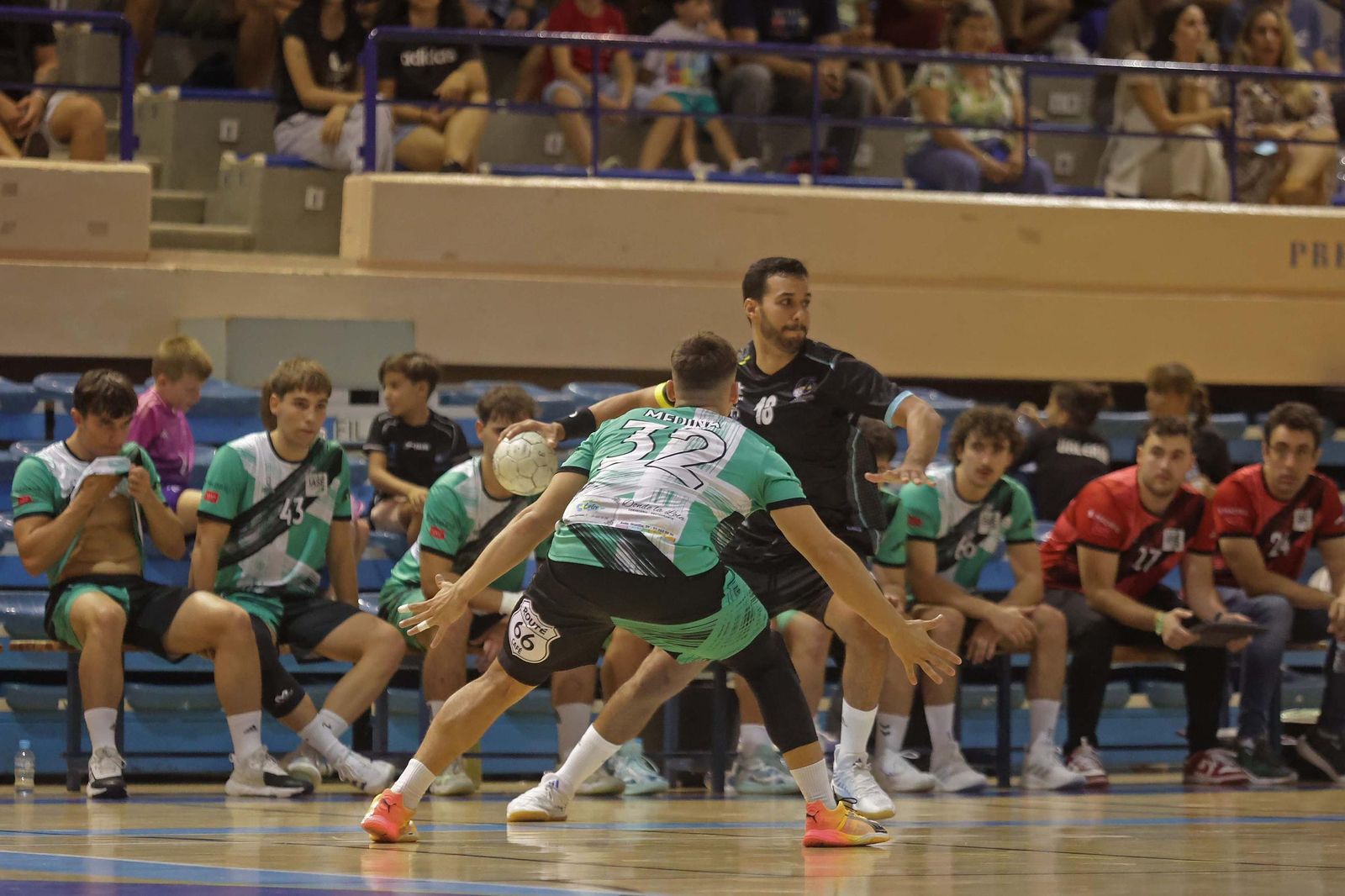 Las mejores fotos del Balomano Algeciras - Madrid Base Villaverde