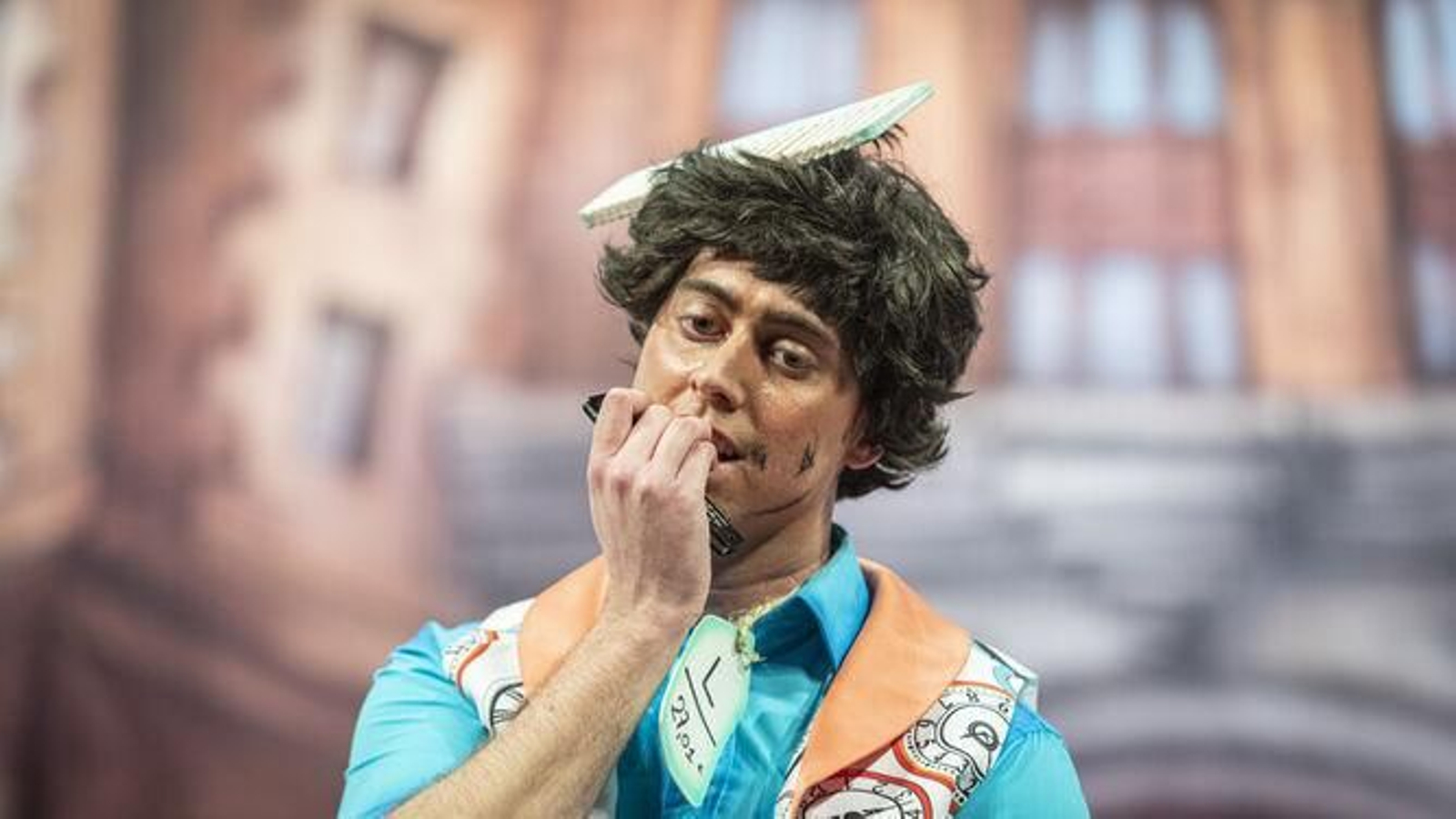 Antonio Domínguez, de la chirigota 'No aguantamos más... vamos de impacientes'.