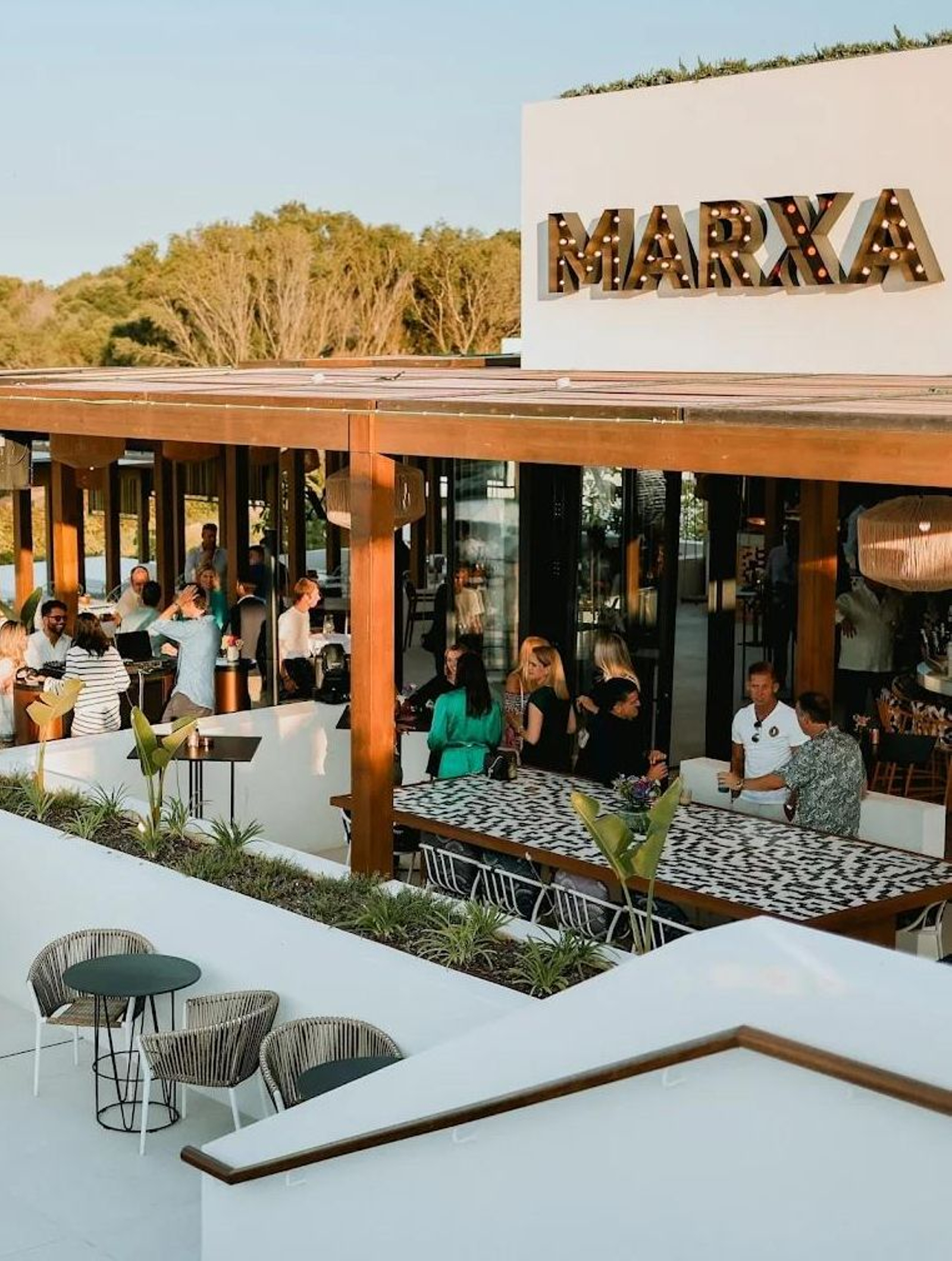 Chiringuito Marxa, en Sotogrande.