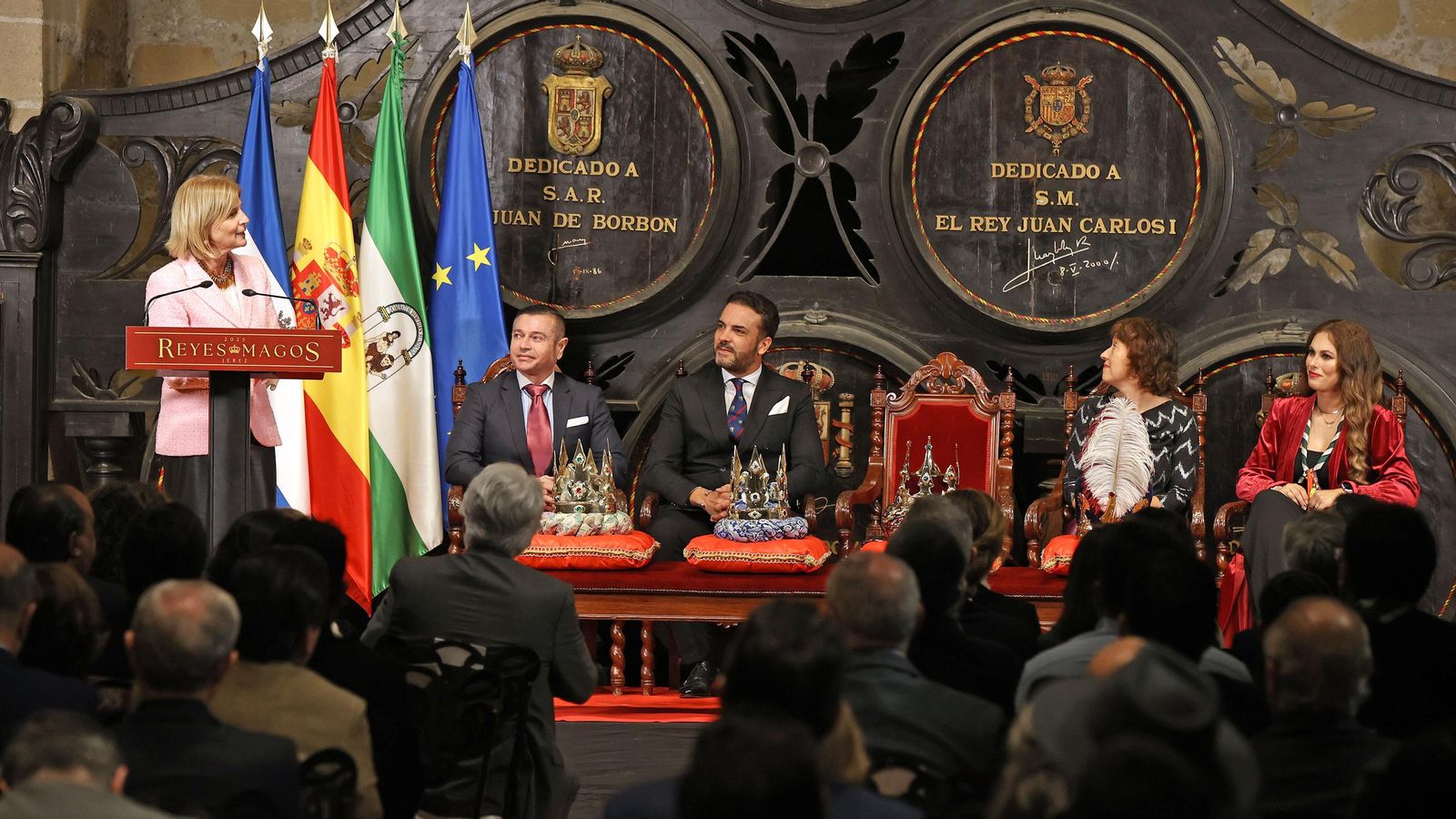 Imágenes de la presentación de los Reyes Magos de Jerez 2025
