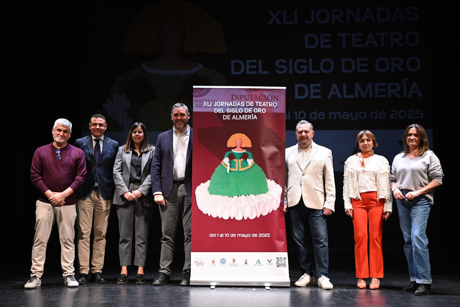 La presentación de las jornadas de Teatro se llevó a cabo en el Teatro Apolo.