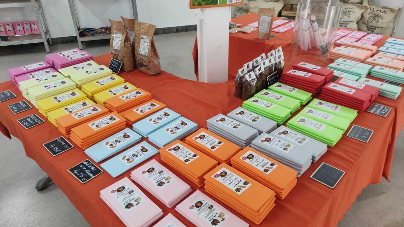 La única fábrica de chocolate de la provincia de Huelva la encontrarás en Aracena